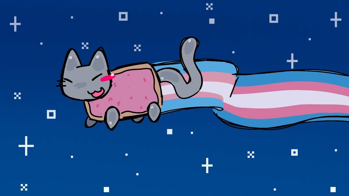 lobotomizedrumi's tweet photo. Trans rights are human rights https://t.co/tiVgBFQBxv