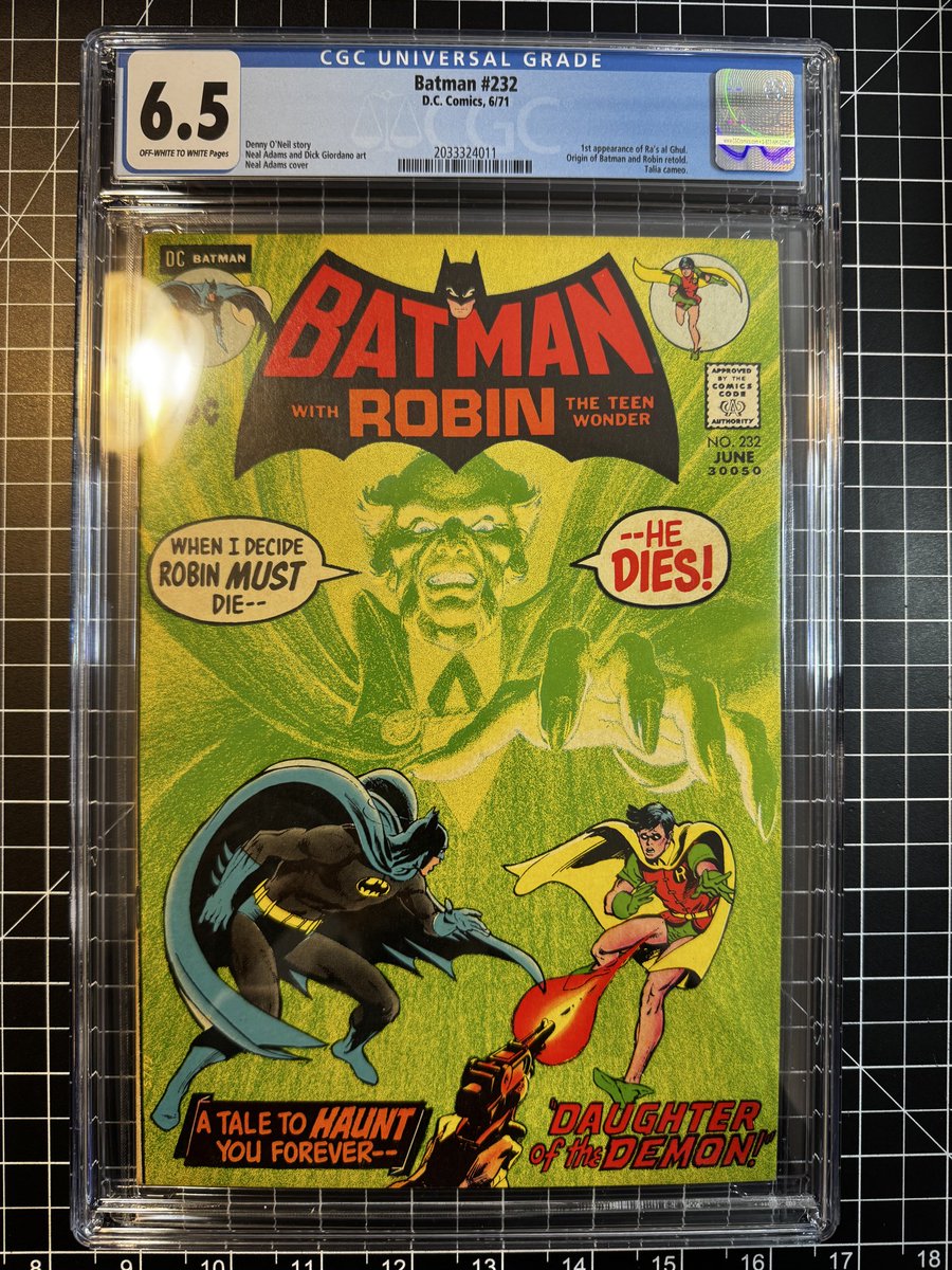 mscsquad's tweet photo. Batman #232

New pick up , CPR candidate 😎

#batman #firstapperance #comicbooks https://t.co/LpqxN1DqBY