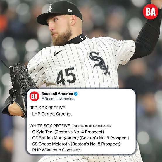 ChiSoxFanMike's tweet photo. The trade that saved the White Sox franchise. https://t.co/uWS9KjgESG