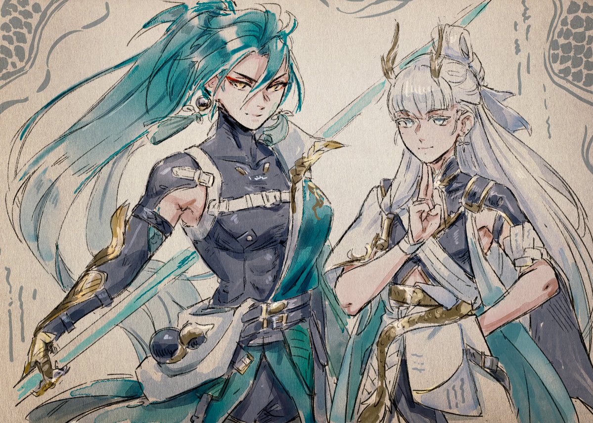vdmalerart's tweet photo. Day5 - Jinzhou+Gender swap
General and Magistrate🐉

#wuwatober https://t.co/ywNZYoaUxR