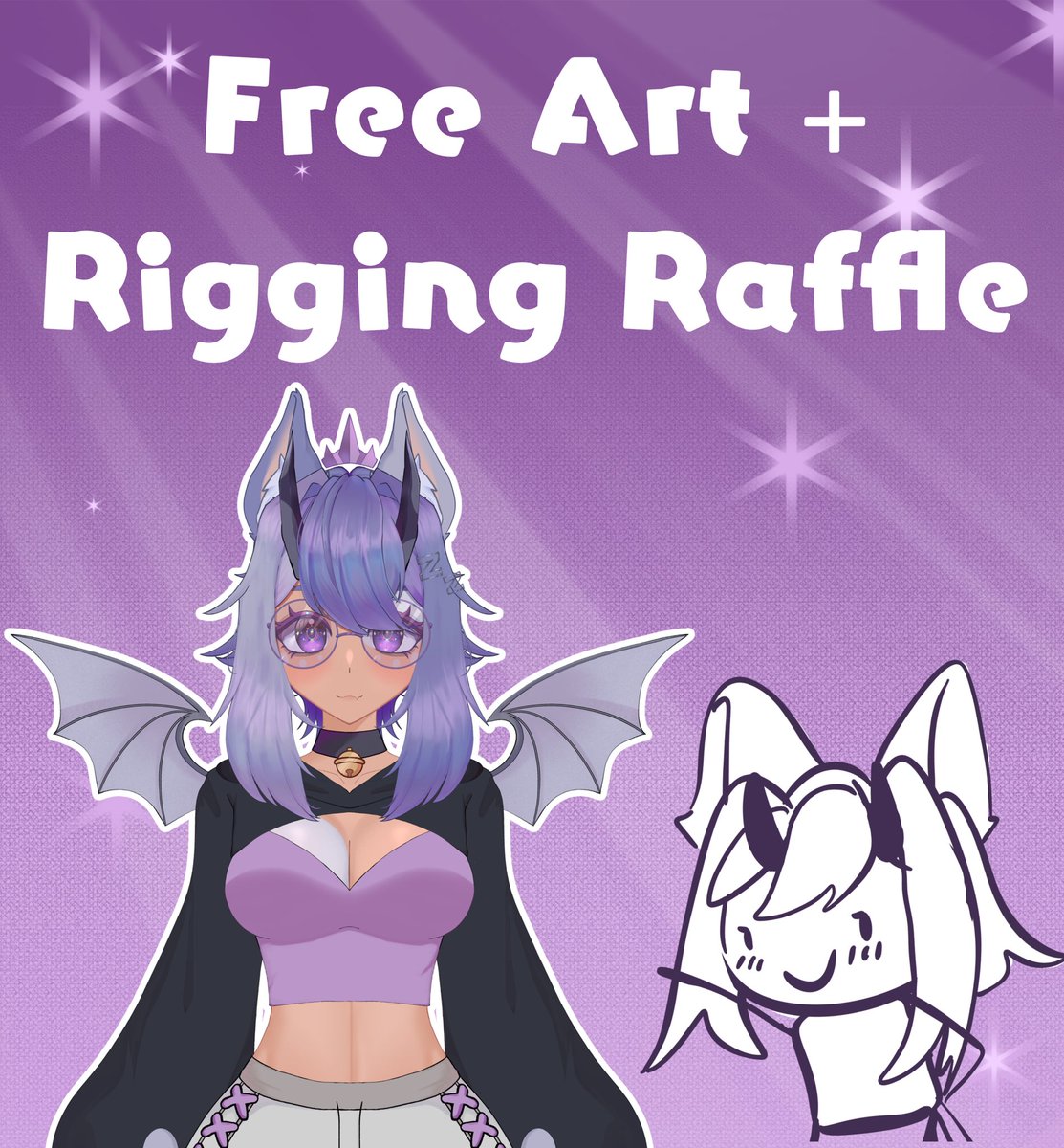 DesiredKoma's tweet photo. ✨ FREE FULL BODY + RIGGING RAFFLE ✨

I want more VTuber children!
Follow me + Comment your oc + Repost✨ https://t.co/pkOWZfCrRP