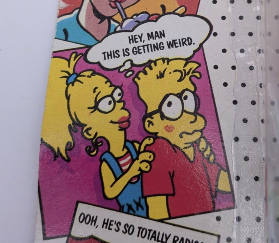 bolohna17622's tweet photo. This super weird knock off Simpsons art https://t.co/2hziUAMRNV