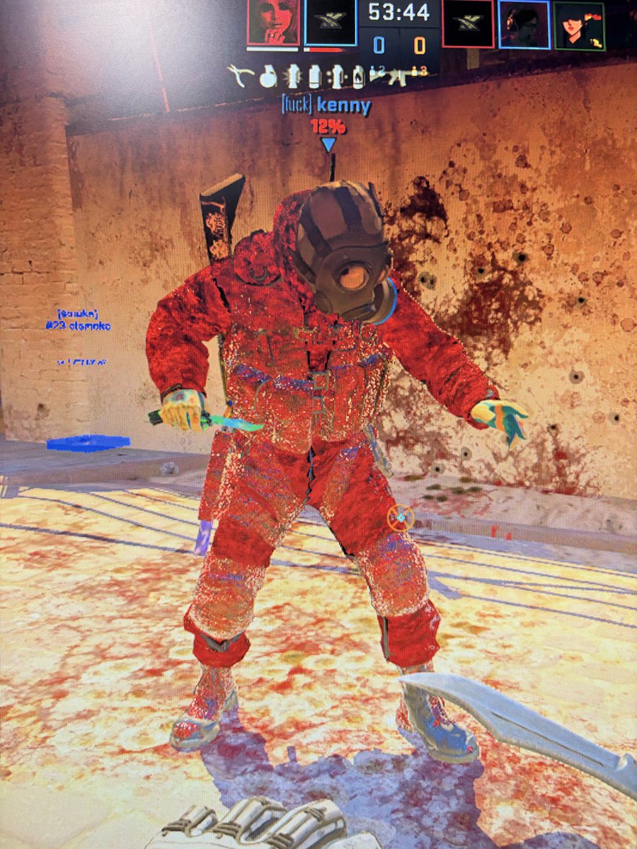 JSPaimbot's tweet photo. New counter strike update new ruby player skin https://t.co/XvwaxooLci