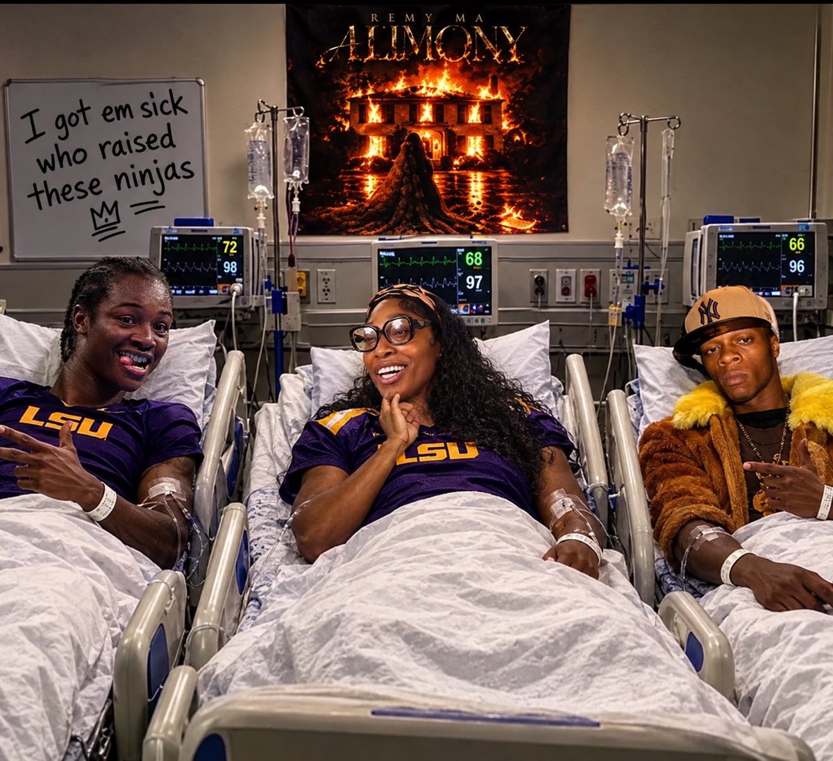 donotfkwme's tweet photo. โYOU KNOW WHAT I DIDโ @RealRemyMa WHAT SHE DID WAS SURPASS EVERY SONG YOU EVER MADE SCAMPOOSE ๐ฅด๐คช๐คฃ๐คฃ๐คฃ๐คฃ๐คฃ๐คฃ๐คฃ๐คฃ #remwithpen #remy #alimonyep #papoose #remygotthemsick #threelosers #noneofyallcanrap https://t.co/cjtdzPVum1