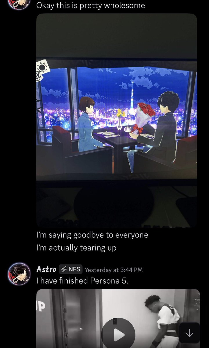 KyoKisho's tweet photo. Live posting my Persona 5 playthrough is so funny https://t.co/hZKrNF5qhc