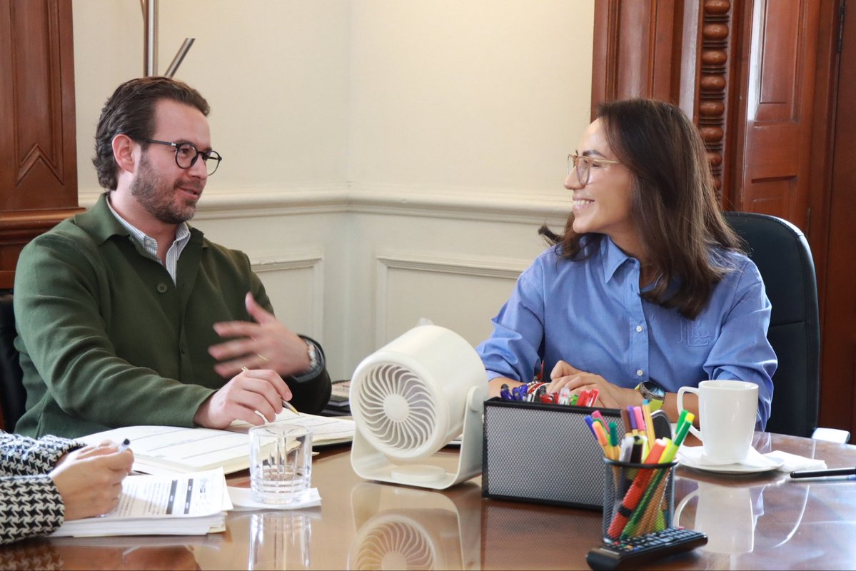 msilvaruiz's tweet photo. 🤝 Seguimos fortaleciendo la coordinación institucional, esta vez con @InfraPue, para dar continuidad a proyectos que contribuyan al desarrollo integral y al bienestar de las familias poblanas. 

#TrabajoCoordinado #LaCapitalImparable #Puebla https://t.co/jliIlwmWwS