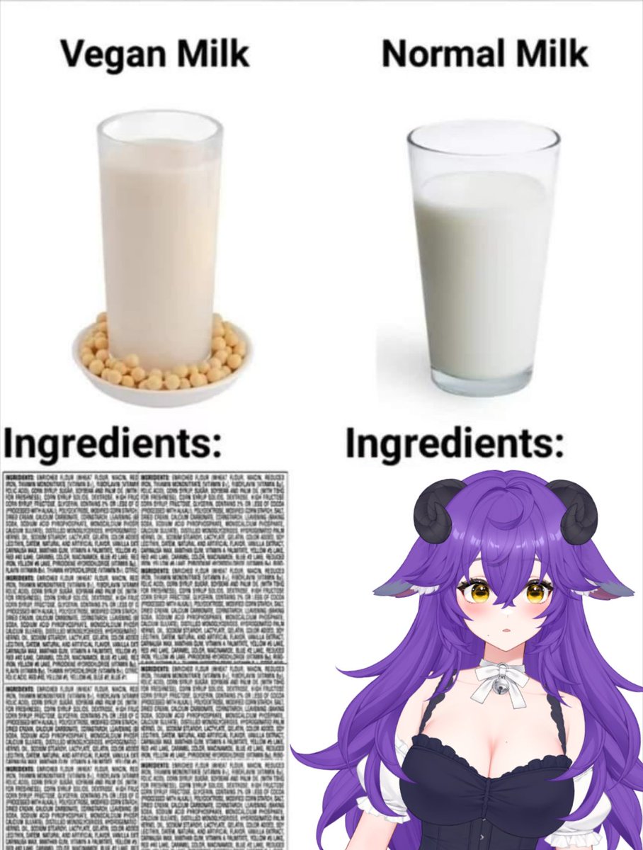 loonyaexe's tweet photo. Fresh goat milk is healthier 🐐
#VtuberMemes #VtuberEN #VtuberUprising https://t.co/F8fRAMfJcJ
