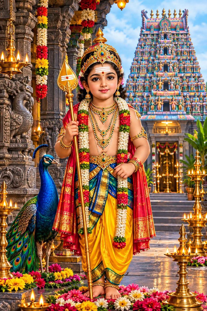 mahijamwal0404's tweet photo. Om Muruga Pottri 🕉 ✨️ 🙏 https://t.co/BF87rqYtOX