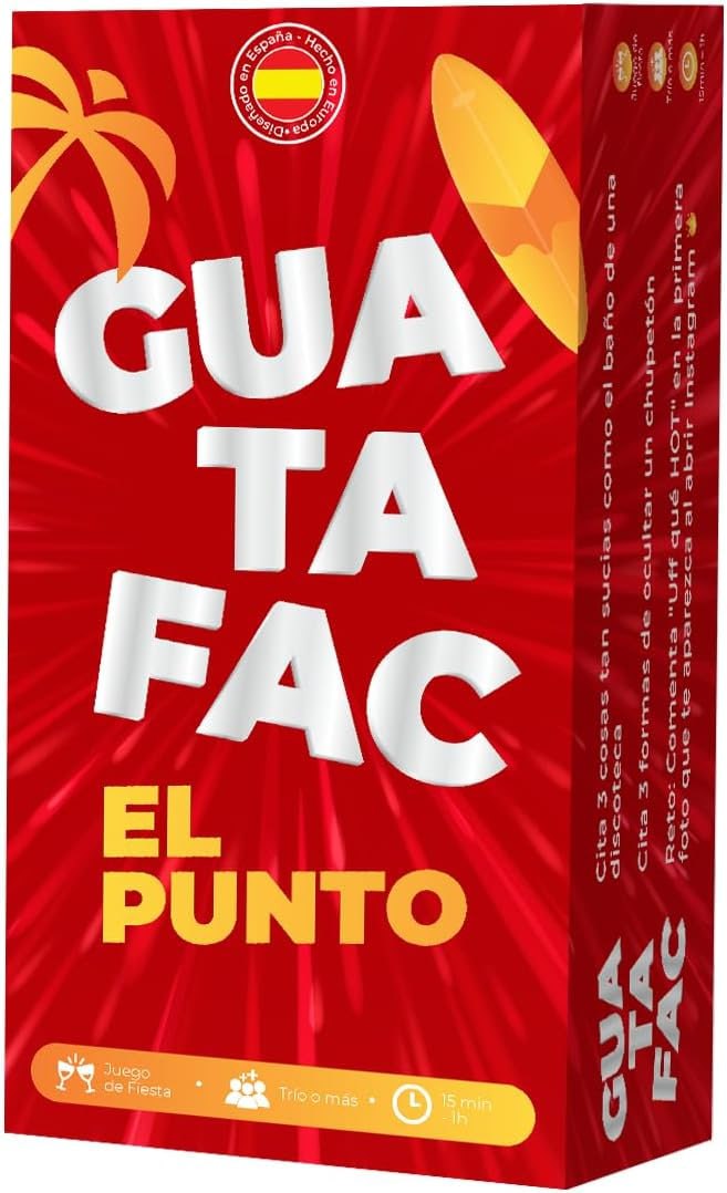 t0n3_chollos's tweet photo. GUATAFAC El Punto
Comprar en Amazon:
💸 Precio: ❌ 27€ ✅ 17,09€
🔗 Link: https://t.co/3XKy9edoO5
🔥 Para más chollos únete al canal: @t0n3_chollos (https://t.co/orVj39IT6v) o visita https://t.co/XgrJ5MTuzL
#Guatafac #ElPunto #Amazon #JuegosDeCartas #JuegosDeDeducci #JuegosEnFamilia #Regalos #PlanesEnFamilia #publi #boardgames #juegosdemesa #ofertas #chollos #t0n3_chollos