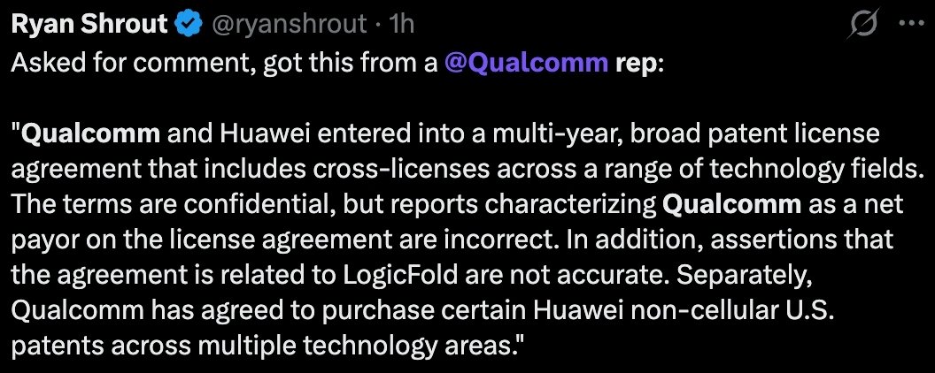 tomwrvu2's tweet photo. @Qualcomm 不包括逻辑折叠 https://t.co/uCLzrPPF1F