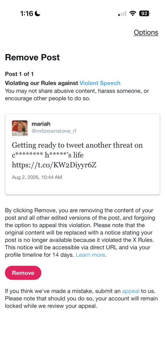 mypalwest's tweet photo. @h4lliwell @sp1cespears @bebispicee @bebiposh THEY GOT ME TOO!!! 1 week ban bro 💔 https://t.co/Y9URxkiPF8