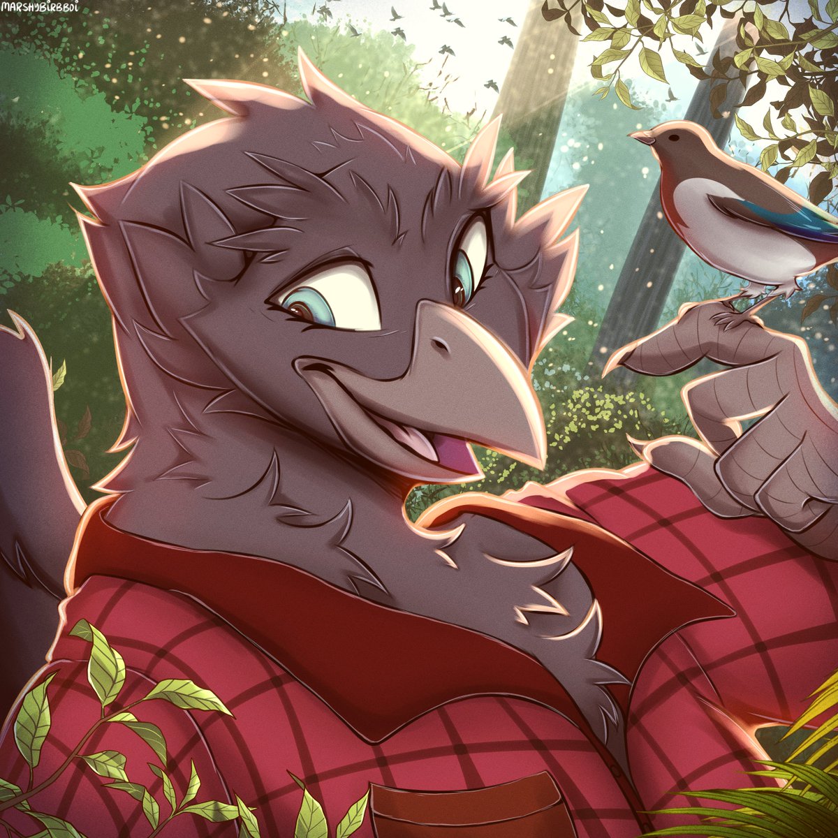 Marshy_Birb_Boi's tweet photo. pie friend holding another pie friend!

first raffle prize for @corvidbubble! thank you! 💙 https://t.co/mCcEaj0zrW