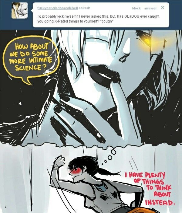 Sal_Predebut's tweet photo. some portal 2 glados x chell chelldos art for you yuri lovers https://t.co/unp29zJ97v