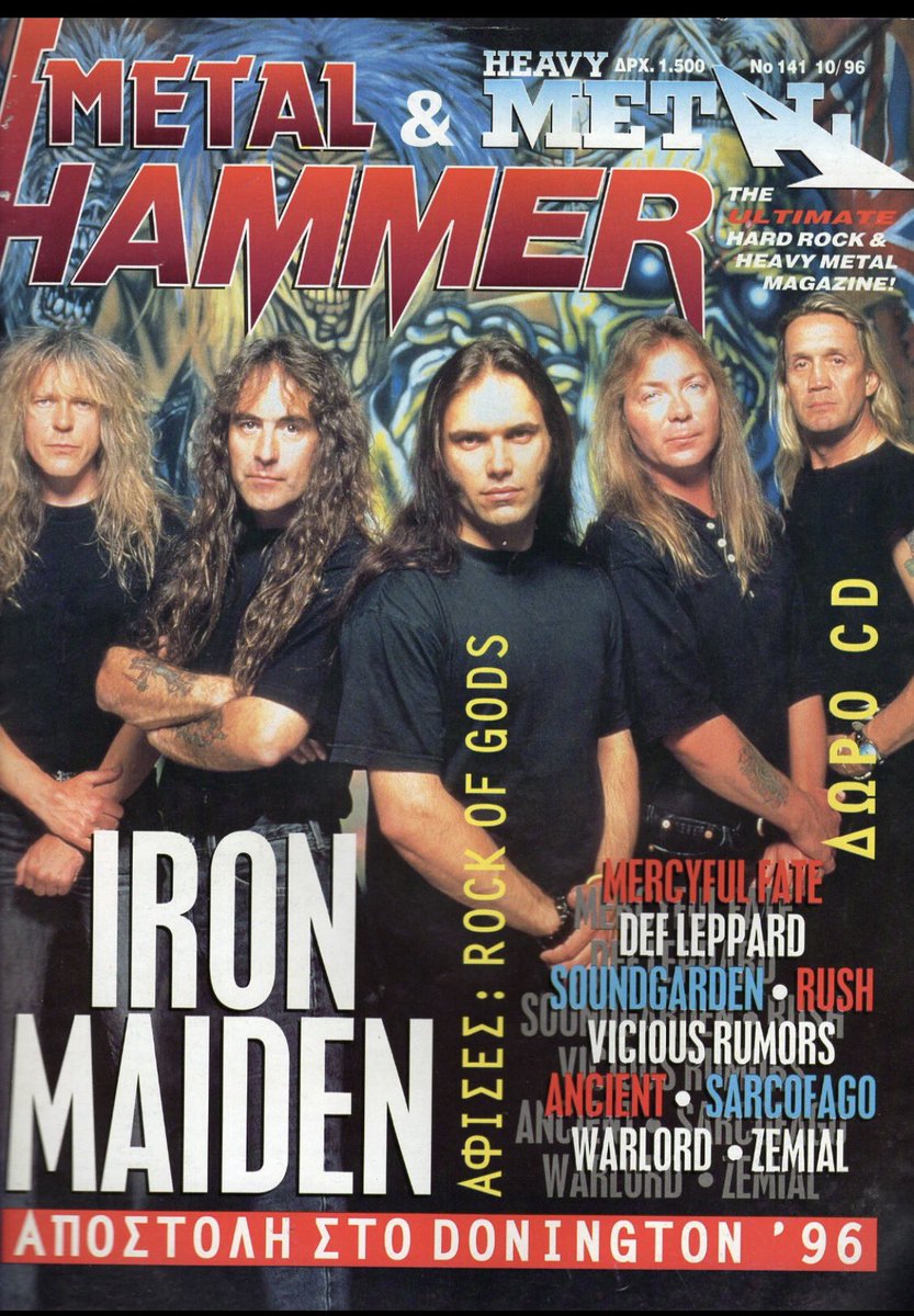 MyPersonal90s's tweet photo. Oct 1996 | @MetalHammer 

Featuring:

@IronMaiden 
@DefLeppard 
@soundgarden https://t.co/WTCeETsRY3