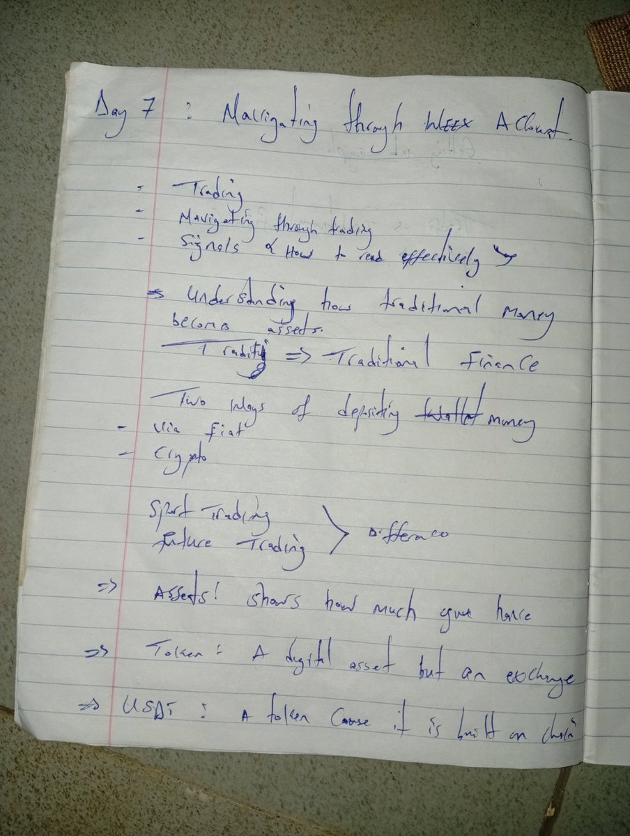 Mustapha_2109's tweet photo. Day 7: Introduction to crypto trading and navigating through weex exchange account. 💻📱
#CryptoWithShola #weex_Africa #Crypto #Day7 https://t.co/0FWye2heoK