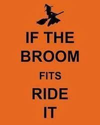 DTNEtiquette's tweet photo. If the broom fits, ride it! After all, 'tis the Halloween season! ~ #DTN #Halloween #ALittleHumor #MyAttitude https://t.co/iZ7GbjSSyQ