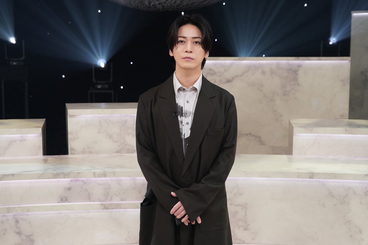 ntv_midnight's tweet photo. #夜の音 10月6日(火) 24時24分から放送！

亀梨和也が登場！
ステージ前での写真をお届け✨ https://t.co/z91z6GN3NO