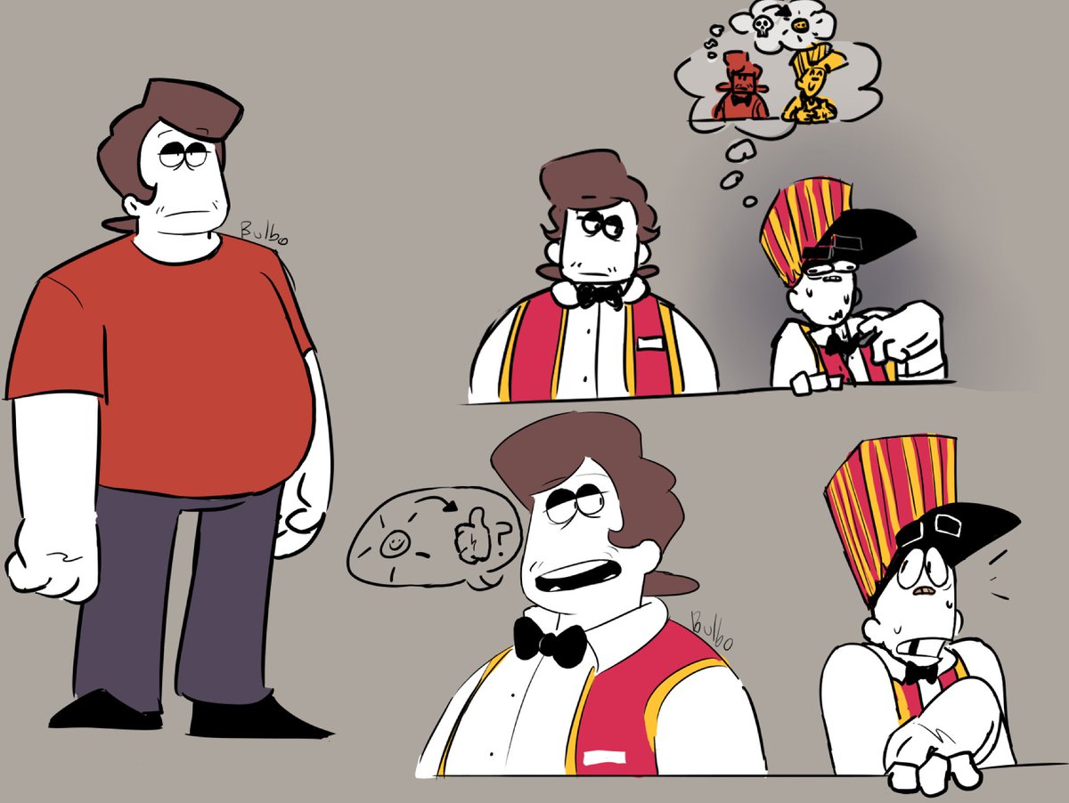 Bulboblablabo's tweet photo. i think hes soooo cute i had to draw him
also rick and ricky interaction cuz they did work together at one point, theyre silly<3
#spookymonth https://t.co/bvmb6N8E4f
