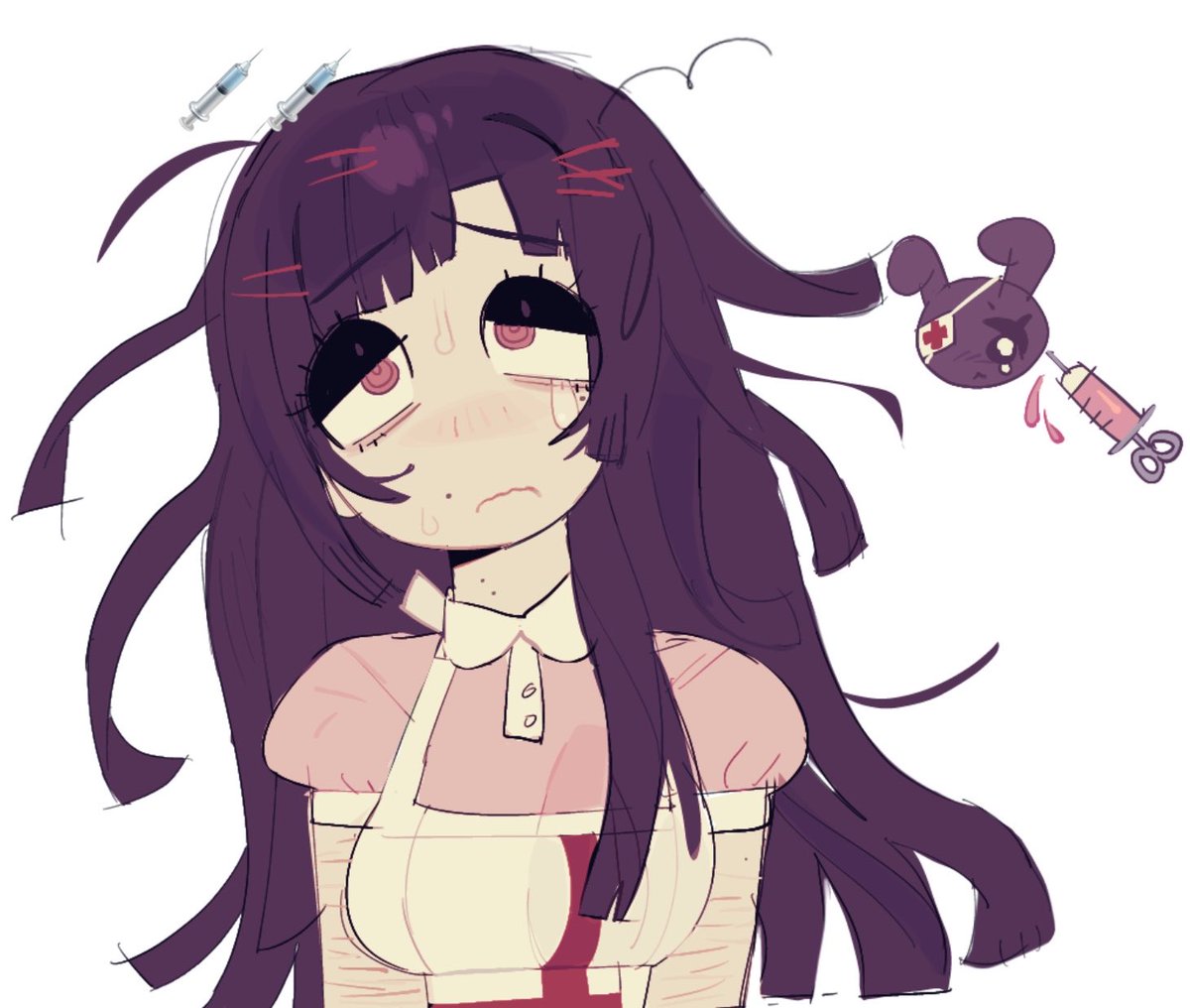 goinsotsun's tweet photo. mikan from memory plus i wanted to add some stuff lul https://t.co/2W2RIb12wJ