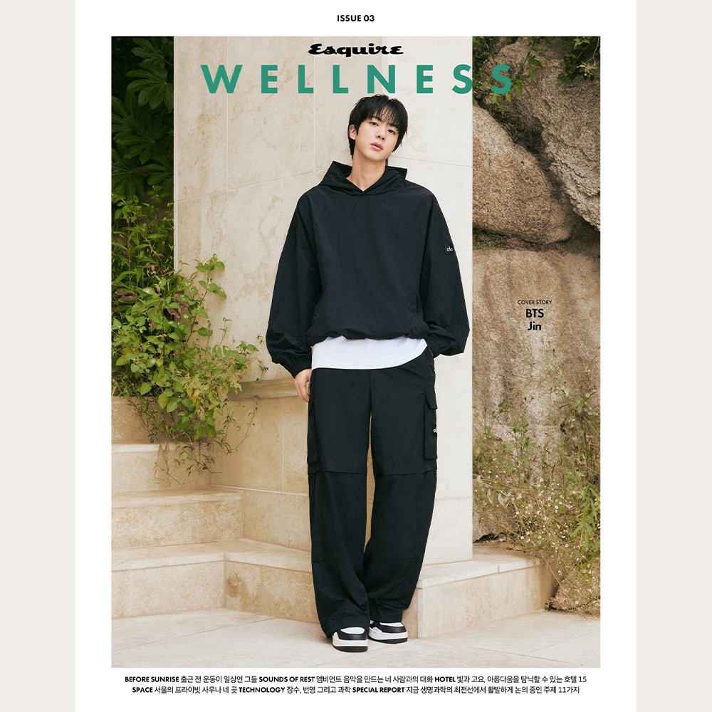 Vpoca_us's tweet photo. [ESQUIRE] Esquire Wellness Book – October 2026 Issue

✔️Esquire Wellness Book – October 2026 Issue (A/B/C/D/E Ver.)
◦COVER: JIN

📍Store Link: https://t.co/PVyvwSezck
📅 2026. 10. 6 ~ 2026. 10. 13. 10:00 (KST)
🎁 Special Gift: Vcoin 1,200

#ESQUIRE
#JIN #Vpoca https://t.co/meUsFxj9qS