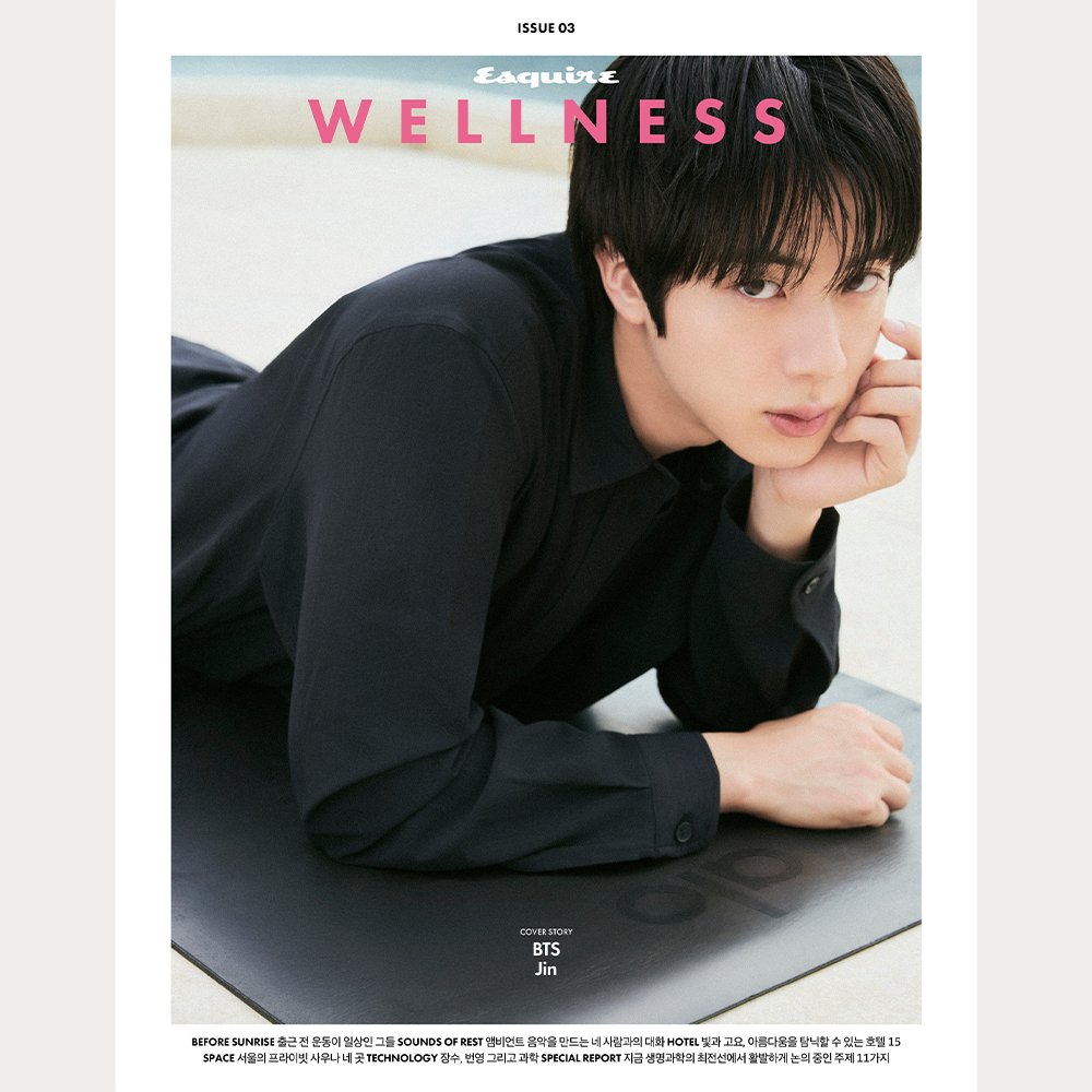 Vpoca_us's tweet photo. [ESQUIRE] Esquire Wellness Book – October 2026 Issue

✔️Esquire Wellness Book – October 2026 Issue (A/B/C/D/E Ver.)
◦COVER: JIN

📍Store Link: https://t.co/PVyvwSezck
📅 2026. 10. 6 ~ 2026. 10. 13. 10:00 (KST)
🎁 Special Gift: Vcoin 1,200

#ESQUIRE
#JIN #Vpoca https://t.co/meUsFxj9qS