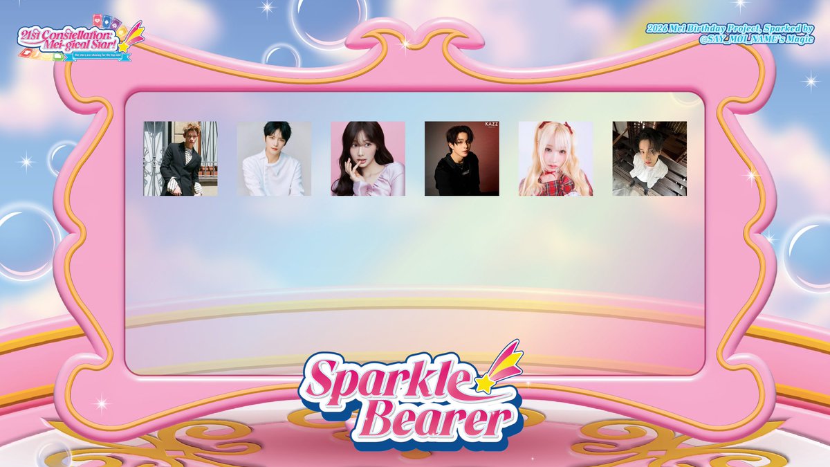 SAY_MOI_NAME's tweet photo. 🌟 Warm cheers go to all 𝗦𝗽𝗮𝗿𝗸𝗹𝗲 𝗕𝗲𝗮𝗿𝗲𝗿 for bringing pure light to this stage. Their sweet support empowers this idol project to shine bright. Deep appreciation fills the air for making this magic dream come true.

❤︎ https://t.co/CFz6TVjAXE https://t.co/96iKiOJEew