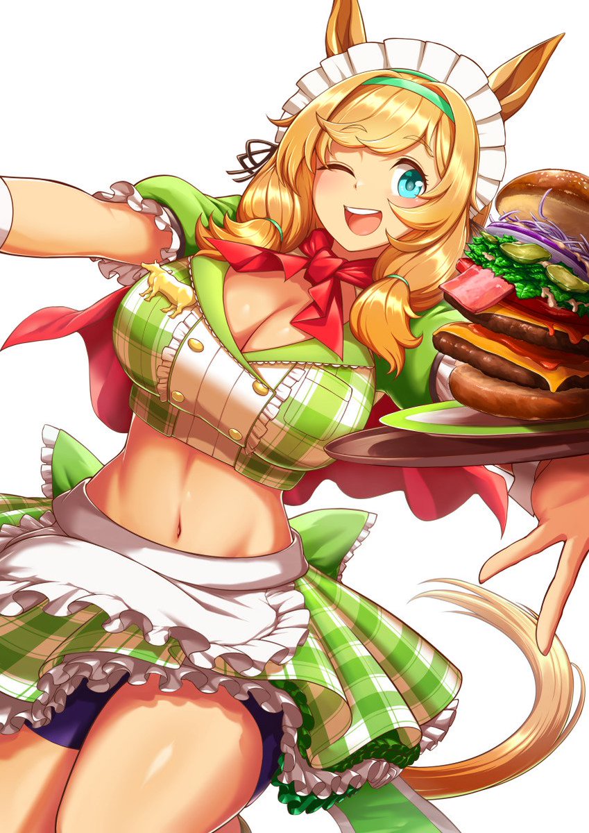 BigShuttlesUma's tweet photo. "I know it's late 'n' all, but I 'ad ta try tha maid Monday thingie cuz...Well...Felt kinda lonely 'n' thought iffin someone saw me doin' good I could 'elp em with things! ...Or I'm jus' makin a fool o meself...Hmm..." https://t.co/w2U17wjZdr