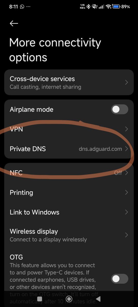 RTjokrowardojo's tweet photo. @txtharihariWNI gunakan private dns, isikan: https://t.co/1P3IlvRiYq
saya sudah terapkan dan berhasil, blok iklan-iklan.
semoga berhasil. berikut contoh di hp POCO. tampilan setiap hp mungkin beda, tapi intinya cari menu setting dan terapkan itu... https://t.co/sSi5Rt1HF4