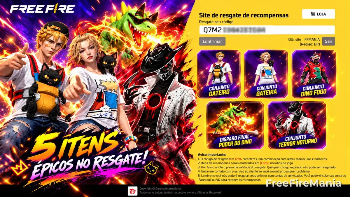 FreeFireMania tweet picture