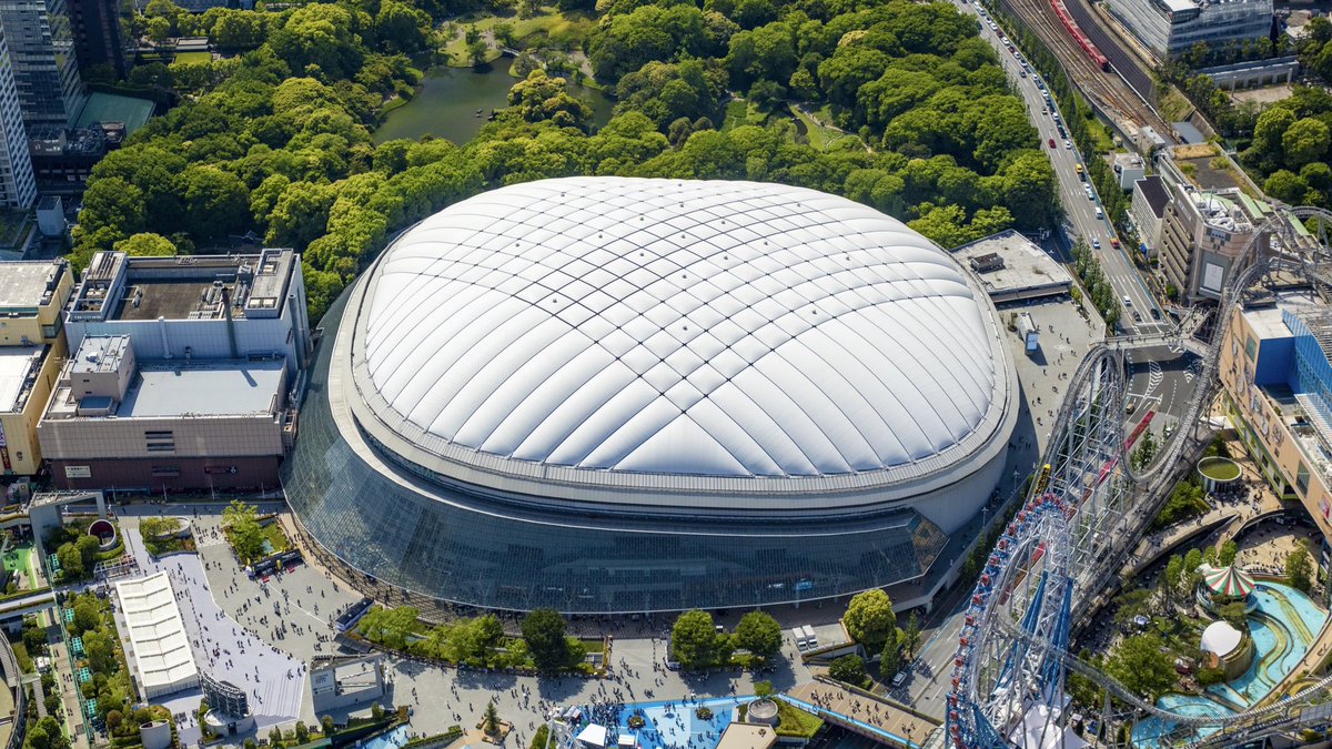 tokyodome1988_'s tweet photo. /
10月6日は、#ドームの日🙌
\
毎年、密かに社員が楽しみにしている、
ドーム(1006)の日!
今年で #東京ドーム は開業39年目。
これまでの東京ドームとの思い出を、
#ドームの日 で教えてください!
#tokyodome #今日は何の日 https://t.co/dNcEIxqxjI