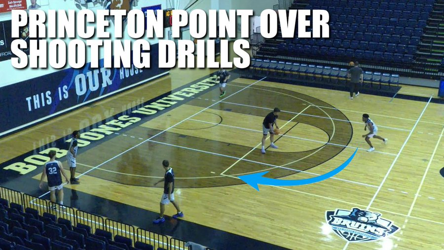 tonywmiller's tweet photo. 3 shooting drills for Princeton Offense' Point Over series.  

📷https://t.co/pfMv9206ka https://t.co/2EXxmGHsNx