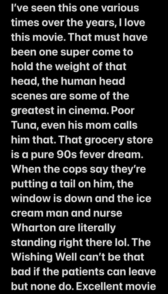 tjwiebe's tweet photo. Movie 28 of 43 was Ice Cream Man (1995)
Rating: 10/10 🎃 https://t.co/ar4xMTltCM