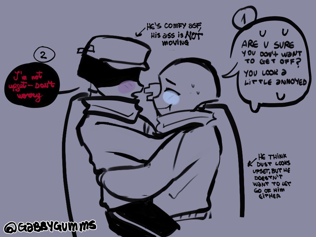 GabbyGumms's tweet photo. I love them so much; sometimes I like to draw them looking a little cuter.
#dustgeno #dustyscarf #dustsans #genosans https://t.co/5X1kD244Ao