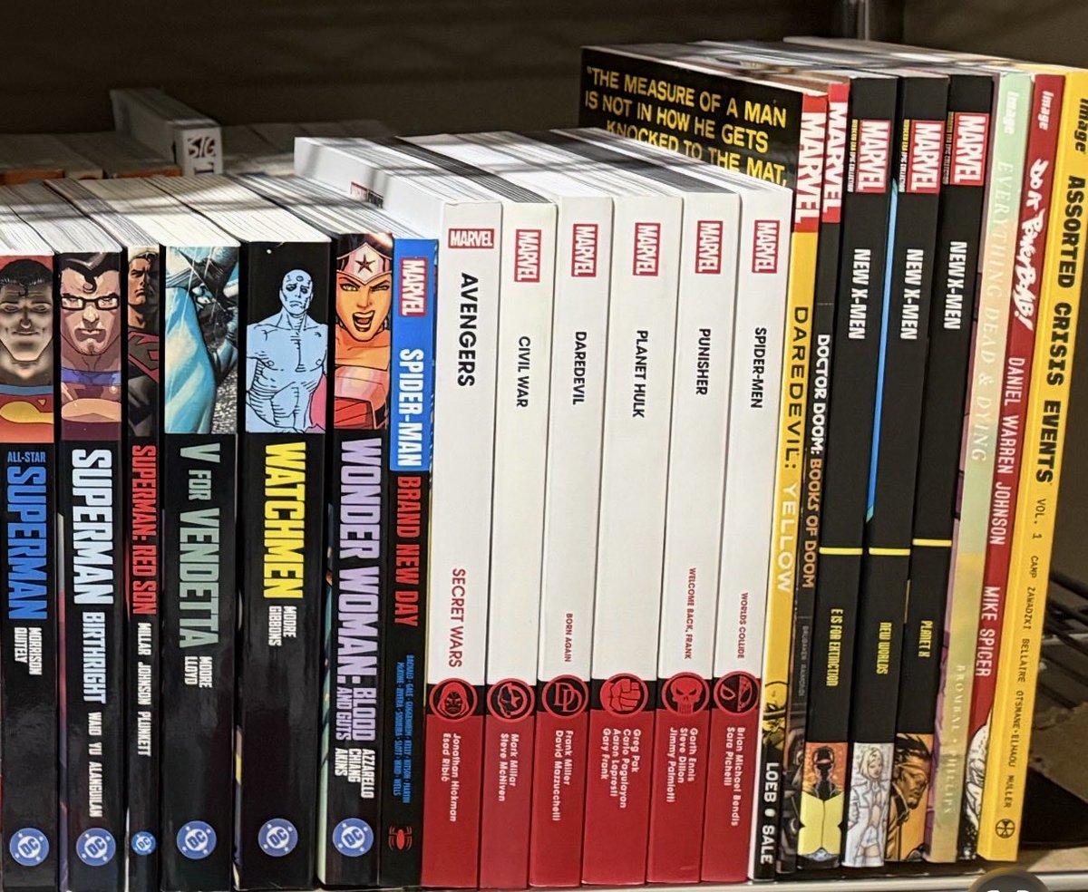 burnedntoasted's tweet photo. I just noticed Marvel changed their spines for the premiere line… why https://t.co/35xG1lENZk