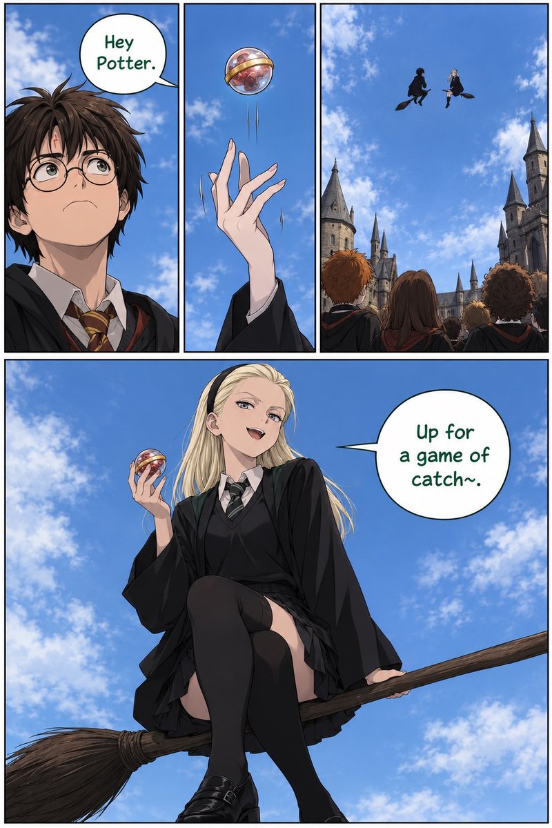 JayJay163839884's tweet photo. The first confrontation of many to come.

#Malfoid #HarryPotter https://t.co/40pf5s2MrX