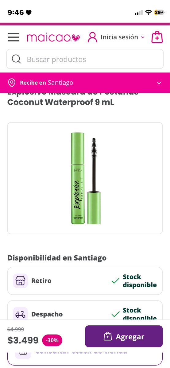 mniizzynf's tweet photo. Máscara de pestañas
Aquí mi única recomendación es de pzzo q tiene las 3B (bueno, bonito y barato) 
Yo he llorado con esto puesto y las pestañas me quedaron intactas https://t.co/tF4S41WXRl