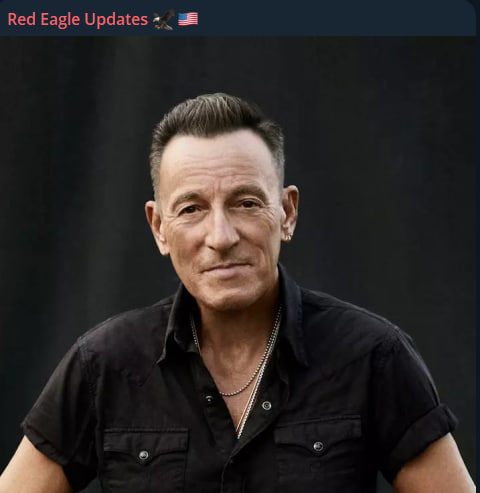 RedEagleUpdates's tweet photo. 🚨BOOM:

Bruce Springsteen says he’s about ready to retire after losing a huge chunk of his fanbase to his woke politics.

“I CAN’T IGNORE WHAT’S GOING ON IN THIS COUNTRY AND THE WORLD. SINCE MY FANS DON’T WANT TO HEAR IT, I’LL STOP TAKING THE STAGE.”

HE’S CONSIDERING A POLITICAL PODCAST INSTEAD.

(This quote is circulating on social media and linked to Bruce Springsteen , it would be incredible if this brave quote is true)

Do you want Springsteen off the stage?

YES or NO?