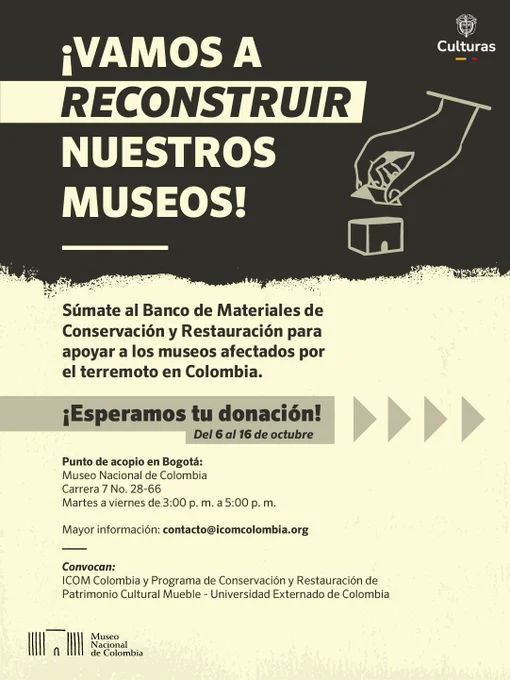 Image from ICOM Colombia (@ICOMColombia)