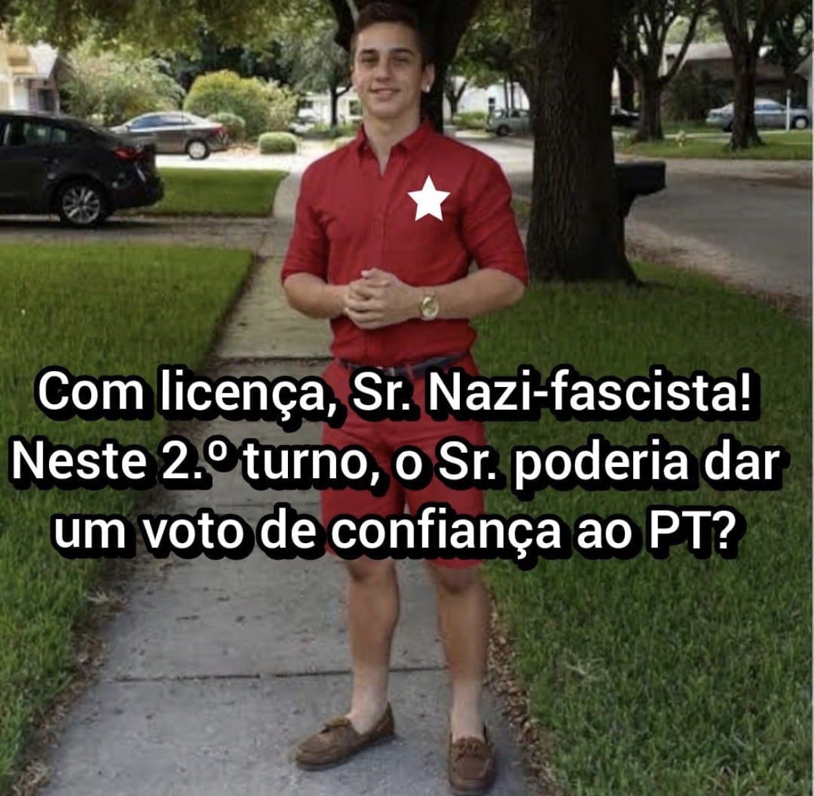 DonatelloHann's tweet photo. @Omardeideais @ptbrasil @Ftc08 Manda essa agora pras 500 cabeças! Vai que cola com alguma. https://t.co/yAGT0849L2