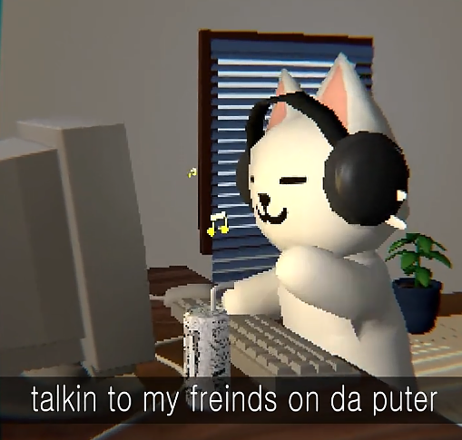 Chilldev69's tweet photo. Most trenchers trade on their puter

cat on puter 

classic, simple meme

https://t.co/gIPj0De6li https://t.co/IGEUZeaEO1