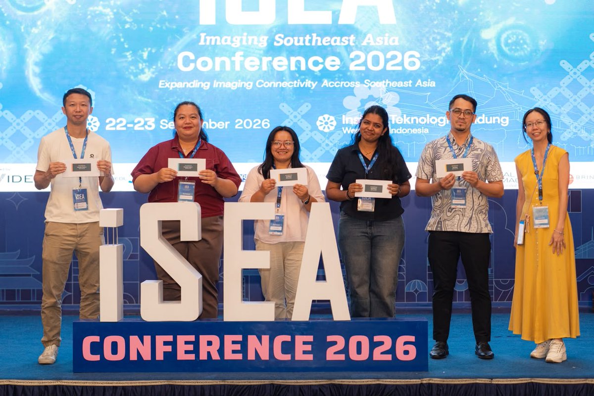 MSUmalaysiaFHLS's tweet photo. Congratulations to our FHLS researcher, Muhammad Danial Che Ramli for being awarded the Best Poster Presenter at iSEA 2026, Institut Teknologi Bandung (ITB), Bandung!👏👏👏
#MSUmalaysia #MSUFHLS #researchMSU #biomedicalscience #neuroscience https://t.co/Ax3bcal62C