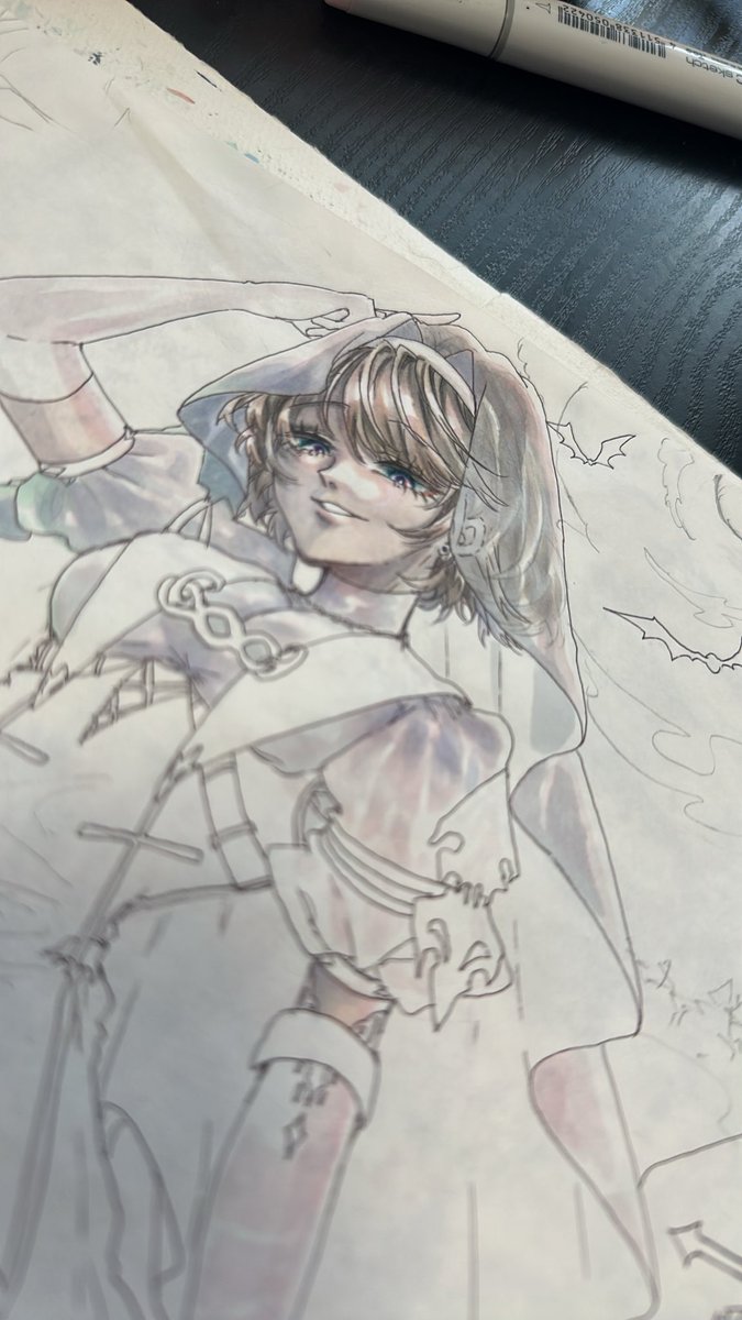 matesu4565's tweet photo. 塗り難しい https://t.co/eI1k4oEMlX