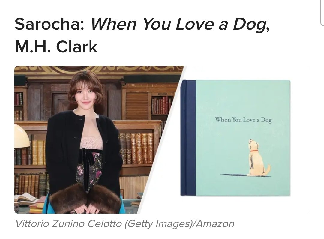 freenguides's tweet photo. Here Are The Books Celebrities Brought To Valentino’s Spring 2027 Show via @BuzzFeed

Sarocha: When You Love a Dog, M.H. Clark

🔗https://t.co/HX0Xkdeofa

#ValentinoSS27xFreen
#ValentinoAntibiblioteca
#ValentinoGaravani
#srchafreen
#PFW

@srchafreen
@MaisonValentino
@ValentinoTH https://t.co/kNmcw4QTTW