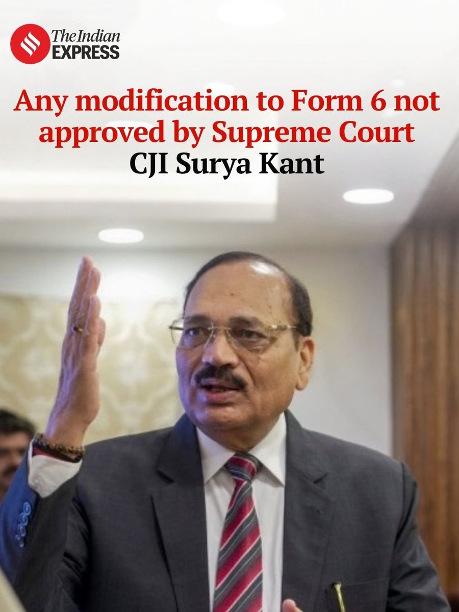 MANJULtoons's tweet photo. No matter what the CJI claims or says, the truth is that the entire voter deletion / vote theft happened with the Supreme Court’s consent. If it was illegal, then the Supreme Court has an equal role in it.

It is only because of public pressure and the recent media reports exposing Ganesh Kumar’s illegal wrongdoings, along with the objections raised by the other ECs, that the CJI is now singing a different tune.

Just imagine: in this country, the CEC claims that he did something with the Supreme Court’s approval. The Supreme Court remained silent for many days, and then suddenly woke up one day and said, “We never approved it.”

Can anyone really believe that?

And how could the CEC make such a claim, knowing fully well whether or not the Supreme Court had actually approved it? Where did they get the courage to make such a claim?

Now the Supreme Court is saying that it can overturn the decision. But that is not the point. If a thief steals something and then says he is returning it, does that somehow lessen the crime he has committed? And this is not some ordinary theft. If the allegations of vote chori are correct, we are talking about allegedly stealing governments in several states through the manipulation of the electoral process.

If voters were wrongly deleted, simply restoring their names cannot by itself answer the question of who was responsible and how such a thing was allowed to happen.

As we have seen before, nothing really comes out of the Supreme Court when it is inconvenient for the BJP and the Modi govt. No matter how anti-people or anti-justice it may be. And this entire issue is extremely inconvenient for the BJP and the Modi govt. So I have very little hope that anything meaningful will come out of the Supreme Court in this case.

As per public perception, the Supreme Court is in collusion with this entire process of Abdul ko tight karna.

Will all of this simply go unpunished? Only public pressure can change things.