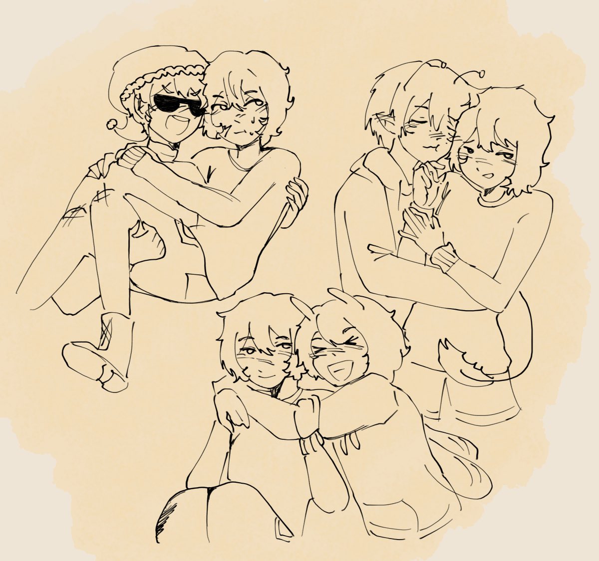 c3ri_drawz's tweet photo. DSMP-TOBER DAY 5: ROMANTIC PAIRING/ NON ROMANTIC PAIRING
TODAY WE HAVE MORE THEN ONE
Yes some of them ain't in the Dsmp but I lowk wanted to draw them
#cbenchtrio #midasduo #cgoldenduo
#hornyduo #ctommy https://t.co/3vyMLRr7iy