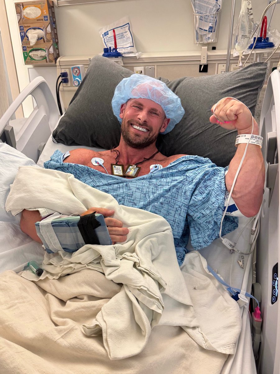 TheJoeySwoll's tweet photo. I was rushed to the hospital Saturday morning for my heart. It’s been a rough few days, I’m still here, but doing much better. Please send some love and prayers. 🙏🏼❤️ https://t.co/KuM8MxYZUq
