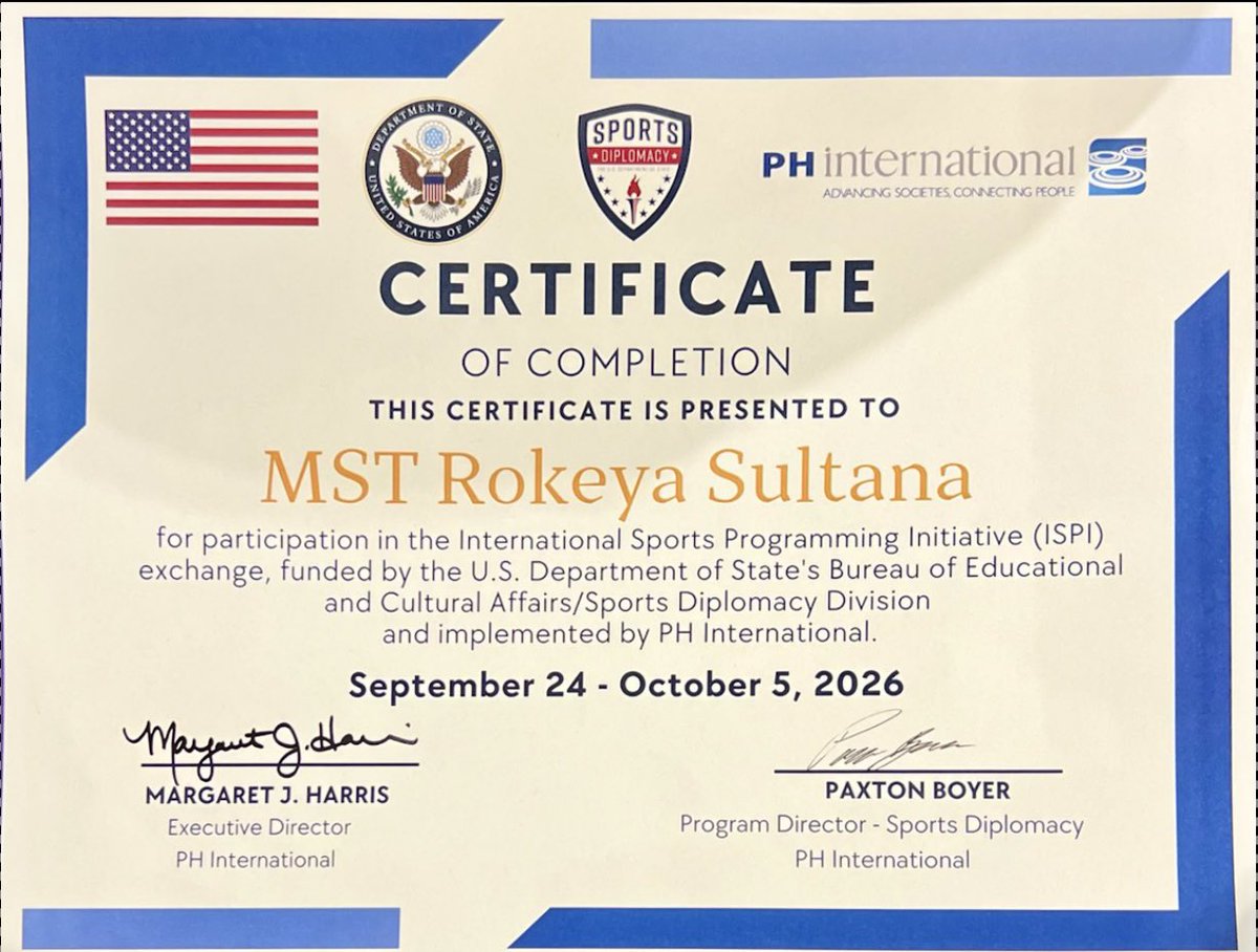 Chowdhury1Mishu's tweet photo. Cricket exchange program. International Sports Programming Initiative (ISPI) 2026 in Bangladesh.
#exchangeourworld #PHIVT #Mishu #USA
#sport4socialchange #Dallas #Texas #Itving #Cricket #ISPI_2026 #Bangladesh https://t.co/NvzchUzFQT