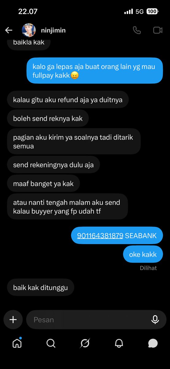 cloudevv's tweet photo. pas pagi dia langsung blokir aku😭 https://t.co/539xLvWErm