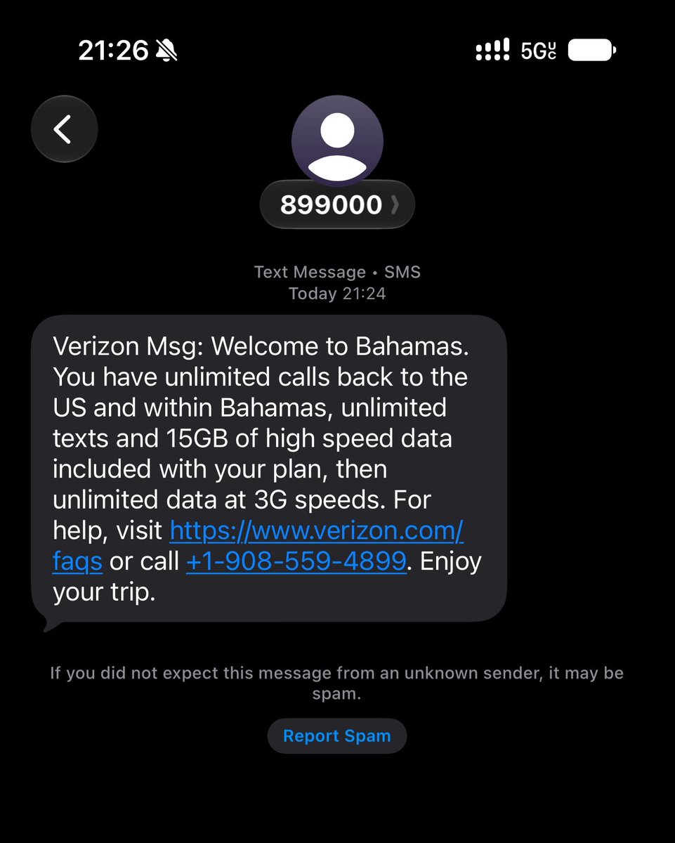 guillothepilot's tweet photo. Hey @Verizon im in Puerto Rico, not Bahamas, ya’ll better not charge me the int fee! https://t.co/UbIdwgkRHD