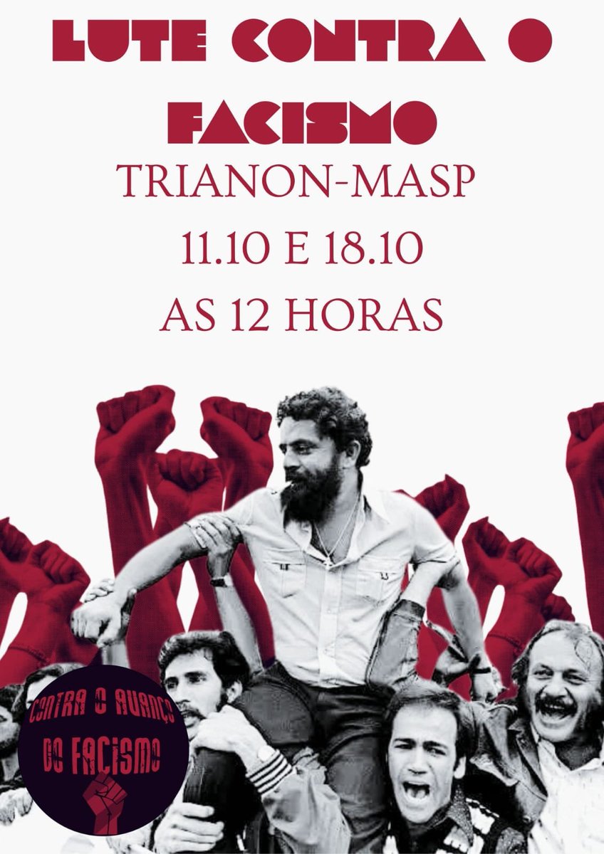 taehyunoob's tweet photo. @stagepopbr Pessoal de São Paulo que vota e apoia o candidato Lula, teremos uma mobilização da esquerda nas datas 11/10 e 18/10, no masp as 12h, não deixem de ir e divulgar, não desanimem porque é isso que a extrema direita quer, não podemos deixar que eles vençam! https://t.co/U54lTPlGsr